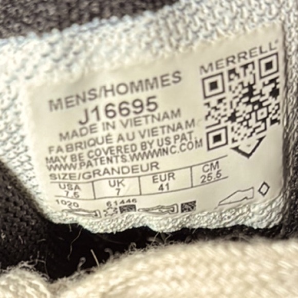 🌟MERRELL Alpine Sneaker, Gum ZigZag Soles, Athletic Shoes, Men’s Sz. 7.5, EU41 - Picture 13 of 13